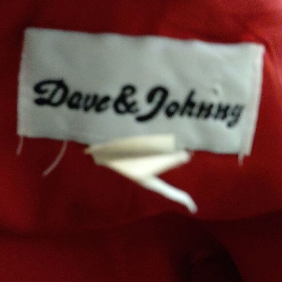 Vtg. Dave & Johnny Satin Formal Dress - Picture 8 of 9